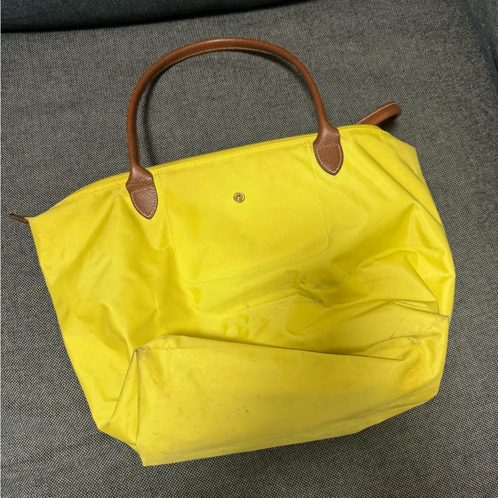 Longchamp shoulder bag in Yellow - Picture 2 of 5